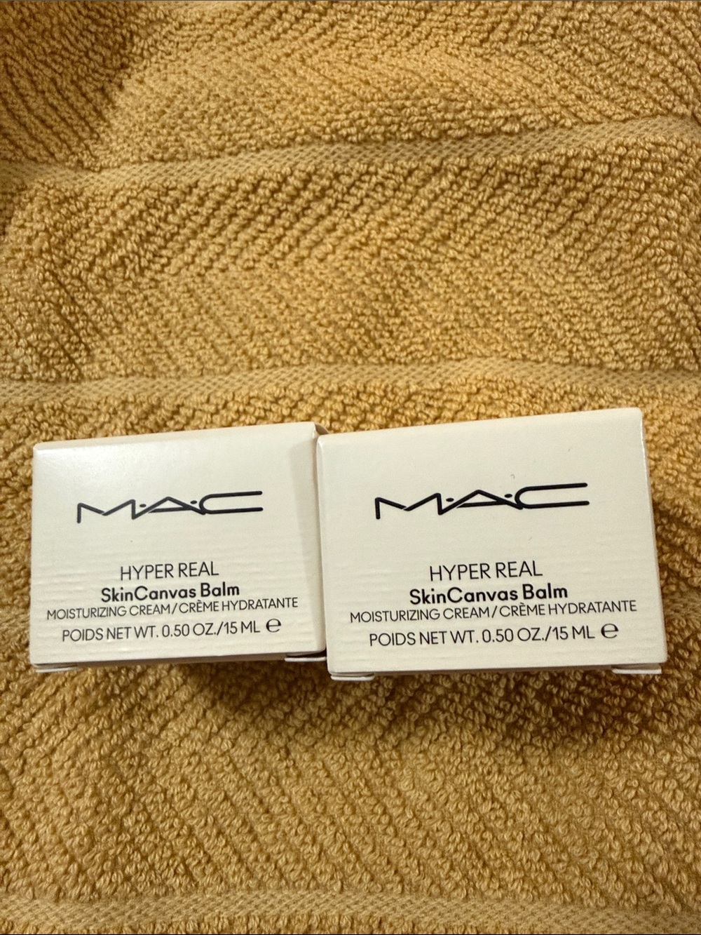 MAC Cosmetics Hyper Real SkinCanvas Balm Moisturizing Cream - 15ml lot of 2